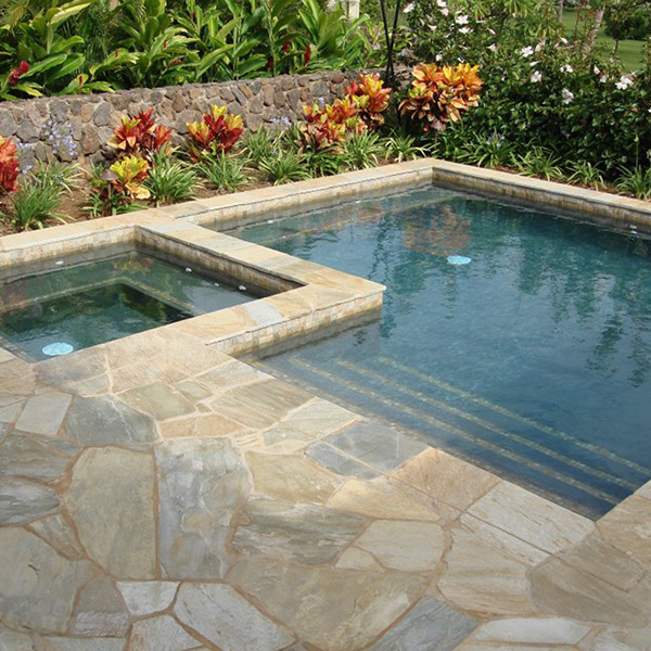 image of custom swimming pool by Poseidon Pools Hawaii