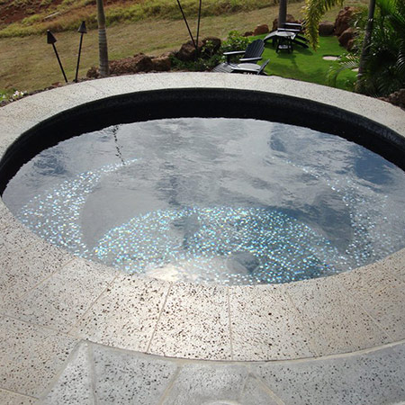 image of custom swimming pool by Poseidon Pools Hawaii