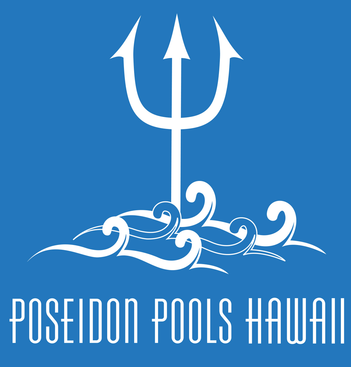logo for Poseidon Pools Hawaii